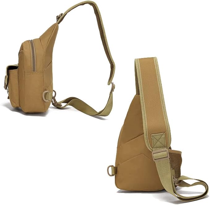 Outdoor Sports Hiking Sling Bag Shoulder Pack Camouflage Tactical Molle Chest Bag