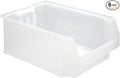 Quantum Storage Systems QMS531CL MAGNUM Heavy Duty Part Organizer Clear Bins 20 L x 13 W x 6 H 6 Pack