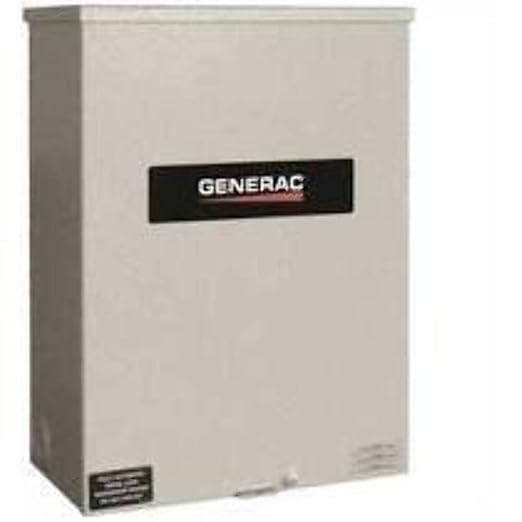 Generac 100-Amp Generator Transfer Switch Automatic Smart Transfer Switch 120/240V Single Phase NEMA 3R Enclosure Load Management Ready