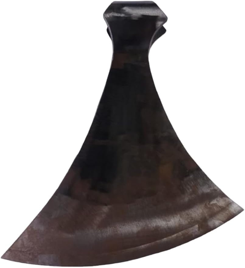 Viking Axe Blade Forged Camping Axe High Carbon Steel EN 45 Sharp Blade Viking Bearded Nordic Handmade Camping Axe Hatchet-Norse Axe Tomahawk Vikings Bearded A04 Axe AZHAN STEEL CRAFT