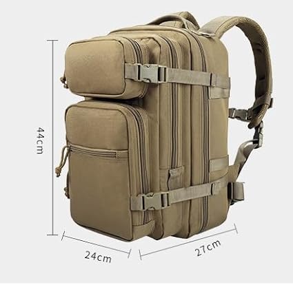 Tactical Backpack Military Molle Hiking 36-55L Assault Outdoor Tactical Outdoor Touring Hiking Mud