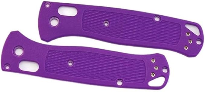 1 Pair Plastic Scales Fits for Bugout 535 Custom CNC Handle Patch Blank DIY Replacement