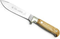 PUMA Jagdnicker Olive Wood German Hunting Knife with Leather Sheath