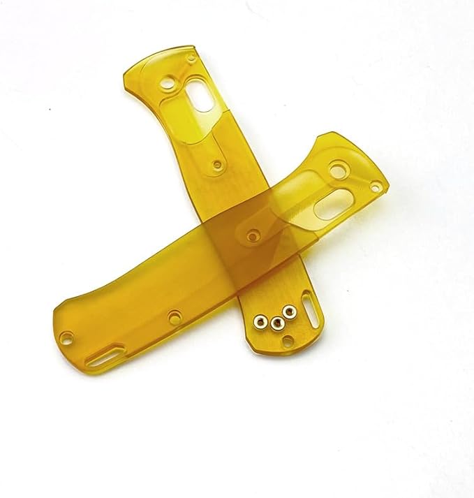 1 Pair Custom PEI Scales Replacement Fits for Bugout 535 Premium Ultem Handle Patch DIY Making Accessory