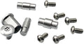 1 Set Knife Handle Screw Fits for Demko AD20.5 Custm CNC Stainless Torx Screws DIY Replacement Accessory(Silver)