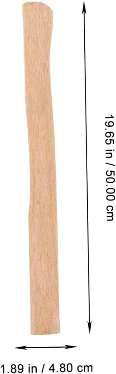 Wooden Replacement Handle for Hatchet Grip Accessory for Outdoor Axe Use Comfortable to Use for Firewood Cutting and Camping