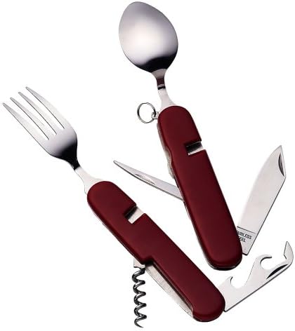 Adventure Club (BOHKEN CLUB) 7 Red with Virtue Spoon and Fork with The Knife case L-16