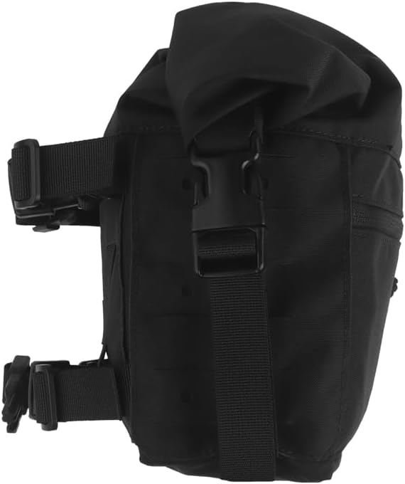 Tactical Expansion Pack Chest BagLarge Capacity MOLLE Admin Pouch Utility Chest Pouch for Placard Split Chest Rig