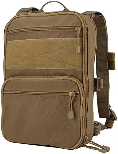 Flat Tactical MOLLE Backpack Military Multifunctional Airsoft Tool Bag Camping Bag Travel Hunting Hiking Backpack