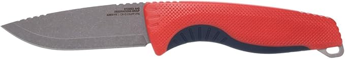 SOG Aegis FX Corrosion-Resistant Outdoor Survival Fixed Blade Knife | CRYO 4116 Krupps Steel | GRN Rubber Handle | UMS Sheath