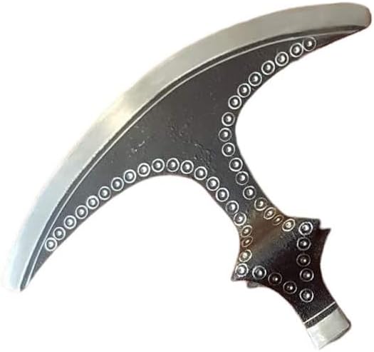 Viking Axe Blade Forged Camping Axe High Carbon Steel EN 45 Sharp Blade Viking Bearded Nordic Handmade Camping Axe Hatchet-Norse Axe Tomahawk Vikings Bearded A15 Axe AZHAN STEEL CRAFT
