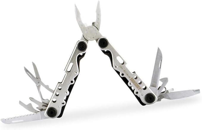 SagaSave 10 in 1 Multitool Pliers Stainless Steel Multitool Pliers Portable Folding Pliers Outdoor Tool for Survival Camping Hunting Fishing