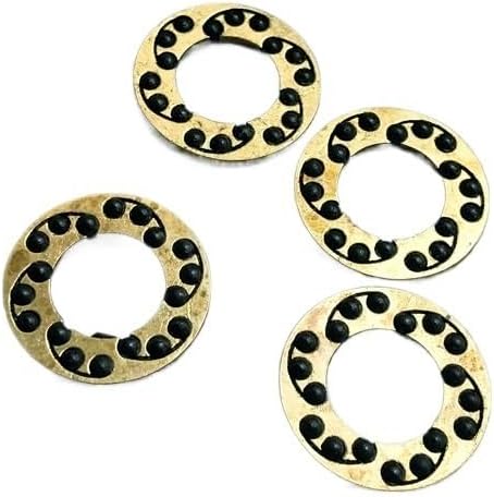 2 Pieces Brass Flippers with 1MM Thickness and Outer Diameters 15.25MM