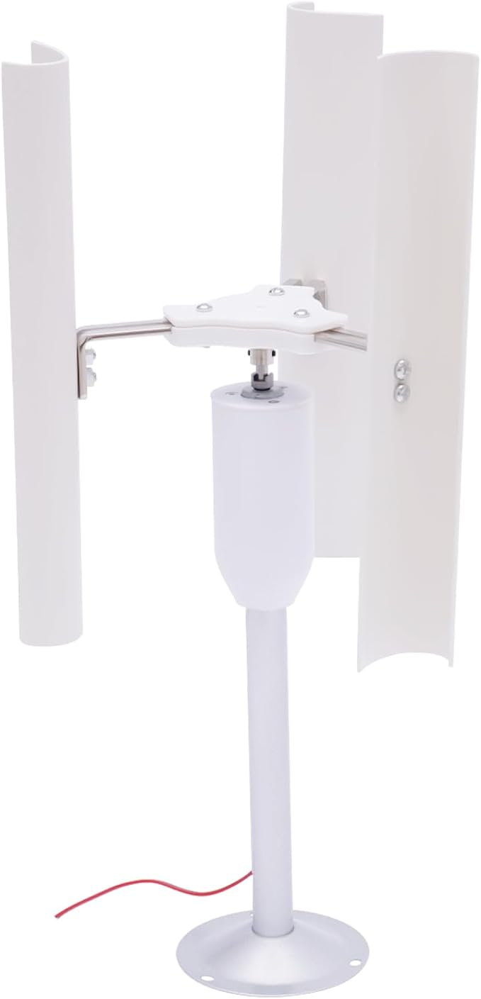 Vertical Axis Wind Turbine Model3-Blade Axis Wind Turbine GeneratorDIY Wind Power Generator KitDIY Portable Winds Power Turbine12V 40W 3-Phase Permanent Magnet MotorWindmill Power Charger