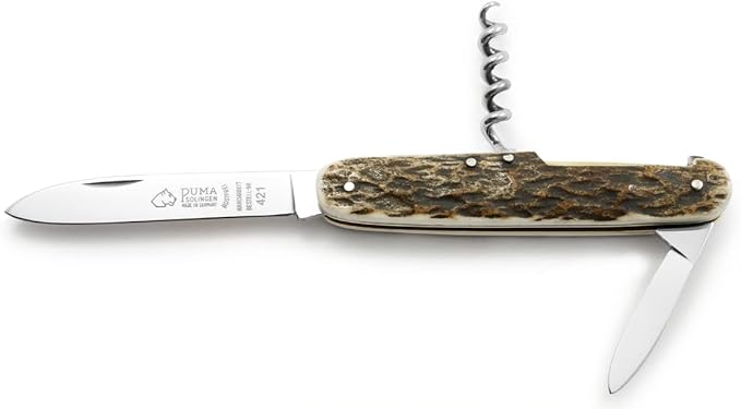 PUMA Knives German Made Pocket Knife 3 (421) Staghorn Slip-Joint