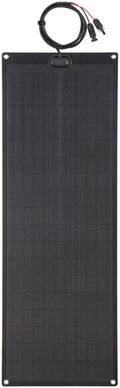 Lensunsolar 55W 12V ETFE Black Flexible Solar Panel PERC Mono Solar Cells Ultrathin Ultra Lightweight for Campers RVs BoatsCamping Tent