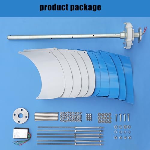 20000W Vertical Wind Turbine Generator for Home Use Efficient 12000W-48V with Grid Inverter &amp Controller Permanent Magnet Renewable Energy Solution