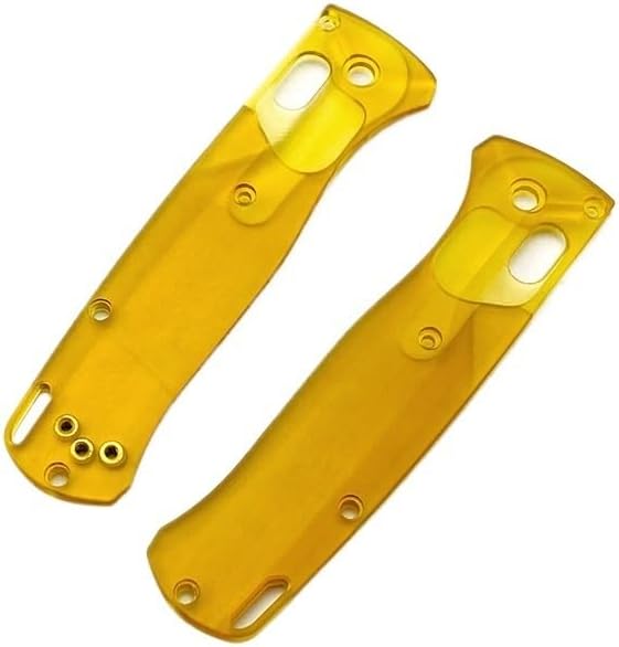 1 Pair Custom PEI Scales Replacement Fits for Bugout 535 Premium Ultem Handle Patch DIY Making Accessory