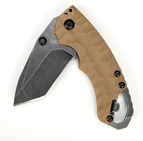 Kershaw Shuffle II Folding Pocket Knife 2.6 Inch Stainless Steel Tanto Blade EDC Utility with Flathead Screwdriver Reversible Carry Manual Opening Everyday Carry Pocket Knife for Men and Women