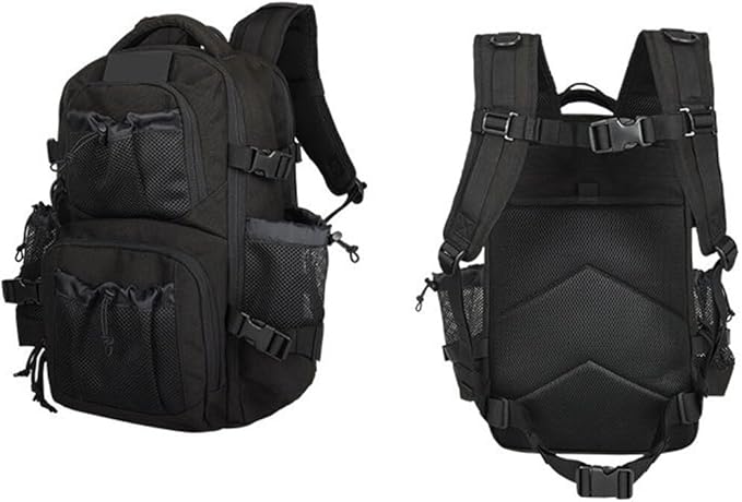 MOLLE Tactical Backpack for Outdoor Hiking and Camping Military Assault Pack with Multiple Compartments Waterproof Sports Rucksack for Adults