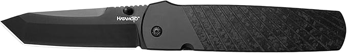 Cold Steel Hatamoto / 10'' Overall / 4'' Tanto Blade/Carbon Fiber Handle / 20Cv Steel / 6.7 Oz