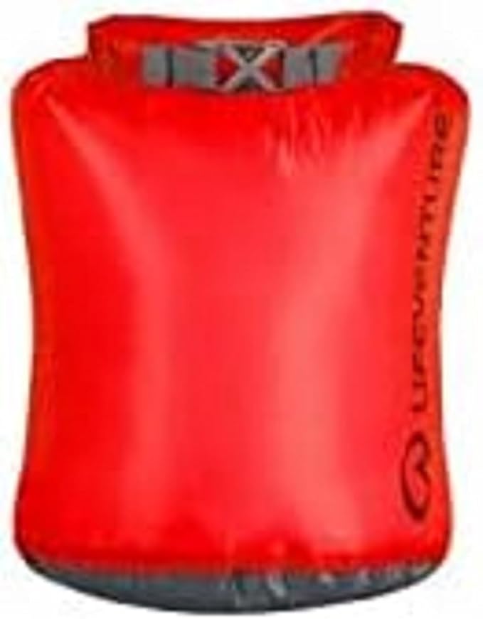 Lifeventure Ultralight Dry Bag Siliconized Rip-Stop Fabric with Fully Taped Seams Lightweight Waterproof Dry Sack for Kayaking Camping Hiking Traveling Boating Water Sports