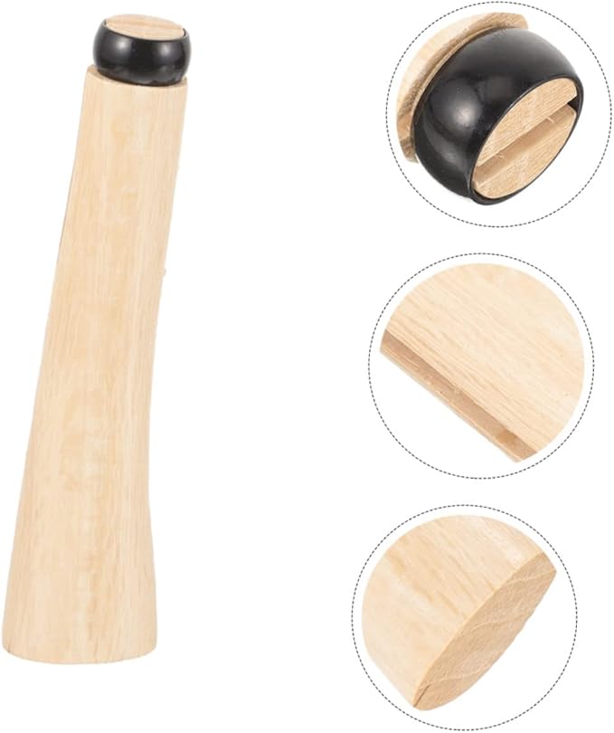 Milisten 2sets Replacement Axe Handle Wooden Axe Handle for Outdoor Use Easy Maintenance