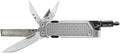 Gerber Gear Lockdown Driver 7-in-1 EDC Multitool - 2.5 Plain Edge Blade Scissors Bit Driver - Gifts for Men Everyday Carry Gear and Survival Equipment - Silver