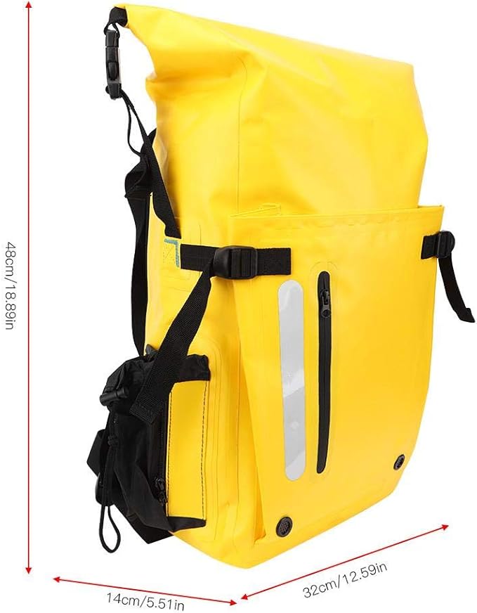 EVTSCAN Waterproof Dry Bag 30L Waterproof Diving Bag Snorkeling Backpack Equipment for Swimming River Tracing Drifting Dry Wet Separation