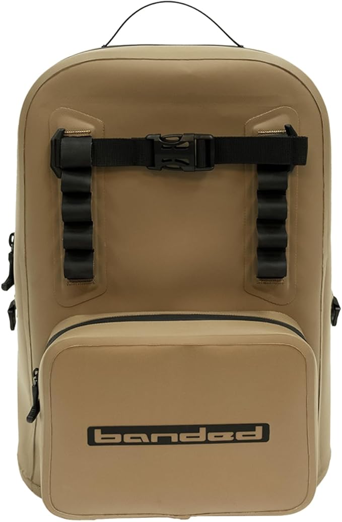 Banded Backwater Welded Waterproof Puncture-Resistant Large Capacity Waterfowl Hunting Fishing Gear Backpack Marsh Brown