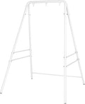 ONCLOUD Outdoor Hanging Chair Stand Heavy-Duty 450 LBS Support Outdoor Hammock Chair Stand for Patio Garden and Backyard (White)