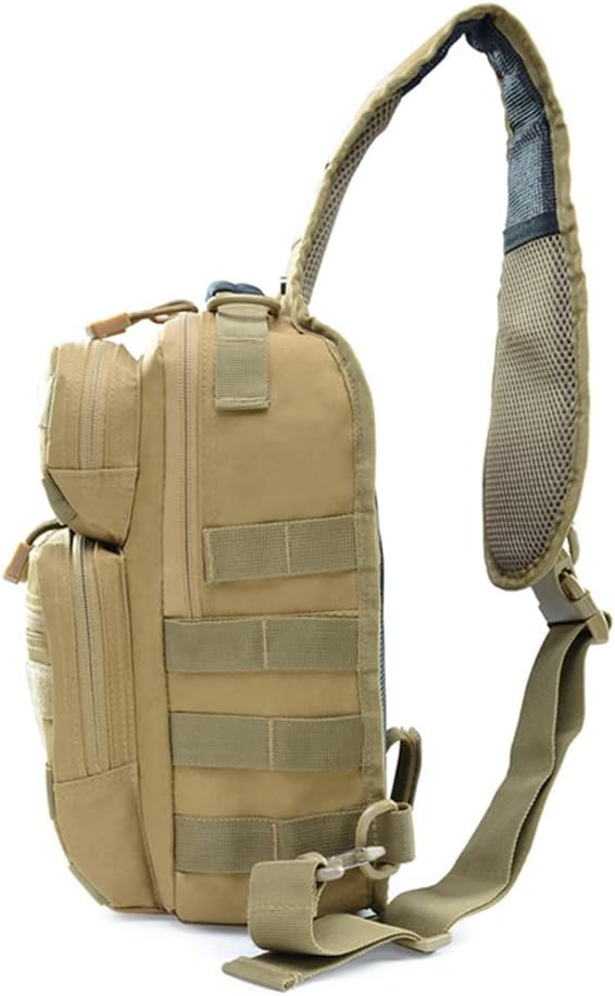 Outdoor Sports Hiking Sling Bag Shoulder Pack Camouflage Tactical Molle Chest Bag