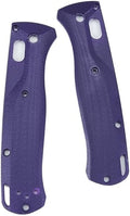 1 Pair G10 Scales Fits for Bugout 535 Purple Color Handle Patch Blank DIY Replacement