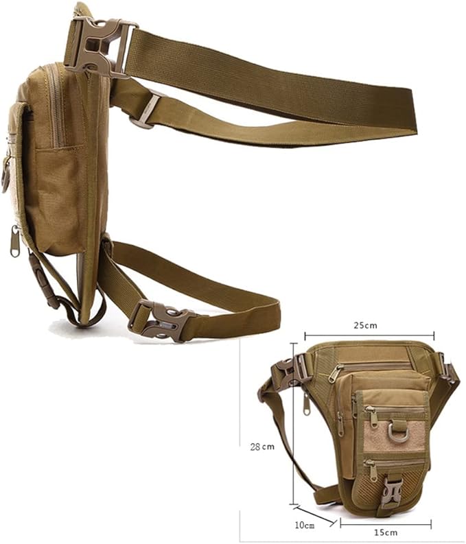 Outdoor Sports Hiking Versipack Camouflage Bag Tactical Leg Pack