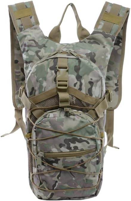 YABOO Tactical Combat Camouflage Bag Outdoor Sports Pack Hiking Rucksack Knapsack 20L Backpack