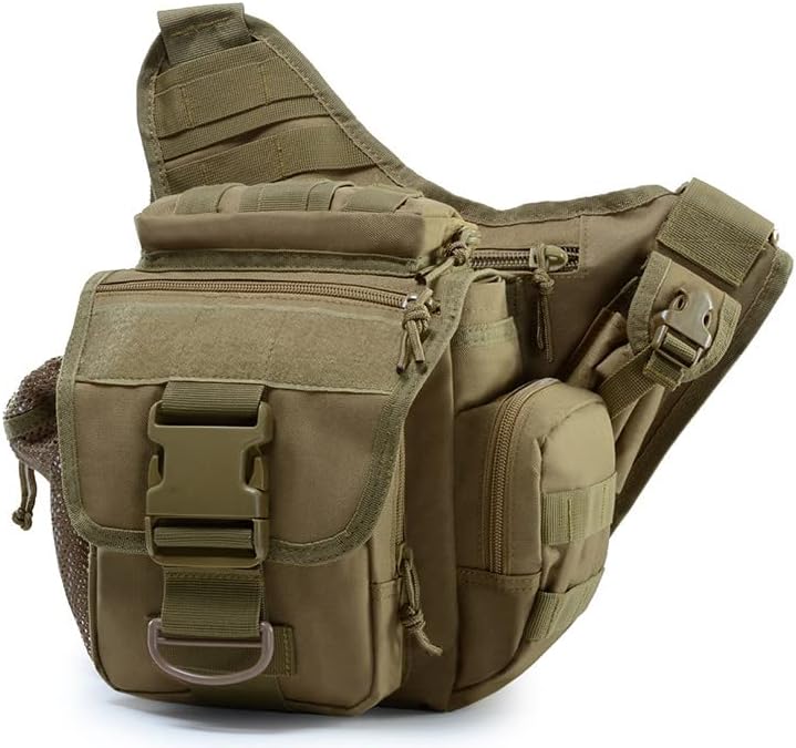 Klau Outdoor Sport Military Women and Men's Multi-functional Tactical Messenger Shoulder Bag