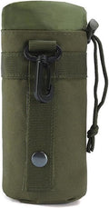 Water Bottle Holder Tactical Water Bottle Pouches Water Bottle Sleeve Bag for Backpack with D-Ring Hook