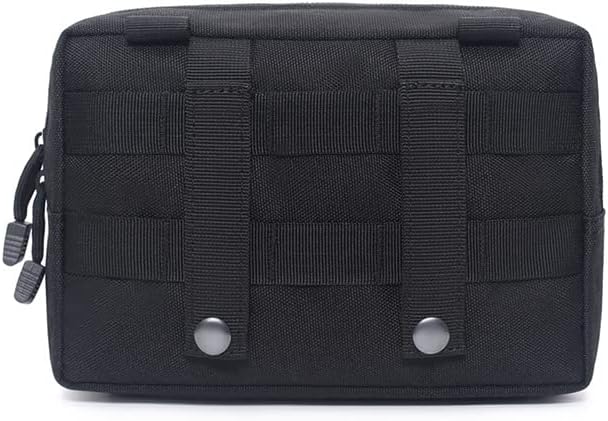 Tactical MOLLE Dump Drop Pouch Sub Abdominal Utility Tool Bag for JPC CPC AVS Vest with Hook and Loop Panel