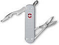 Victorinox Companion Slim Alox Pocket Tool 5 Functions Small with Scissors and Screwdriver Swiss Made - Silver