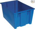 Quantum Storage snt300 Nest Totes Heavy Duty Part Organizer Bins - 29-1/2 x 19-1/2 x 15 - 3 Pack