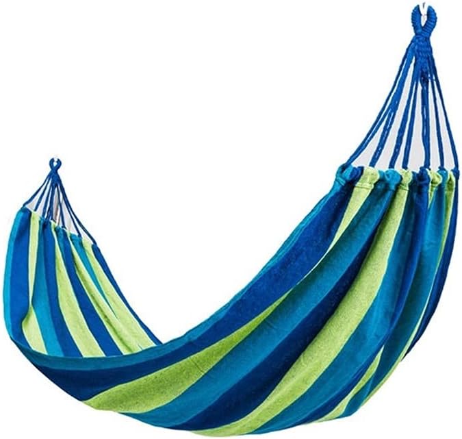 Portable Hammock Portable Hammocks Travel Single Hammock Swing Bed Canvas Camping Hammock for Outdoor Beach Garden Backyard for Backpacking Beach (Color : B)