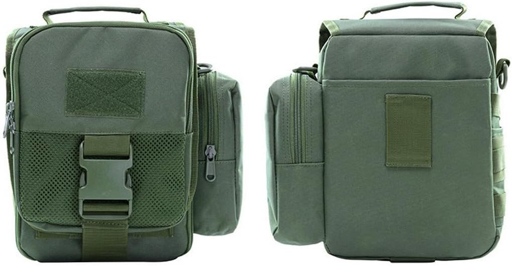 Small Canvas Messenger Bag Classic Vintage Shoulder Bag Tactical Bag Crossbody Casual Pack