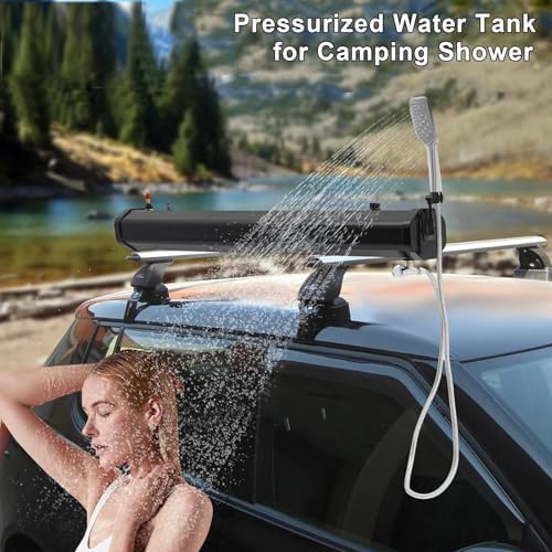 Portable Pressurized Water Tank - Ideal for Camping Road Trips Off-Road Adventures Outdoor Showers Easy Transport Durable Design Versatile Water Supply Solution
