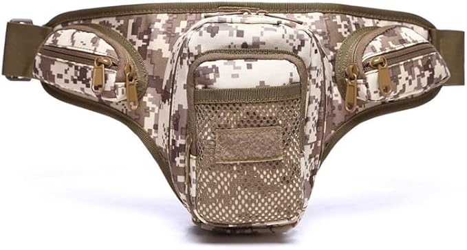 Outdoor Tactical Bag Assault Combat Waistpack Camouflage Tactical Molle Waist Pack