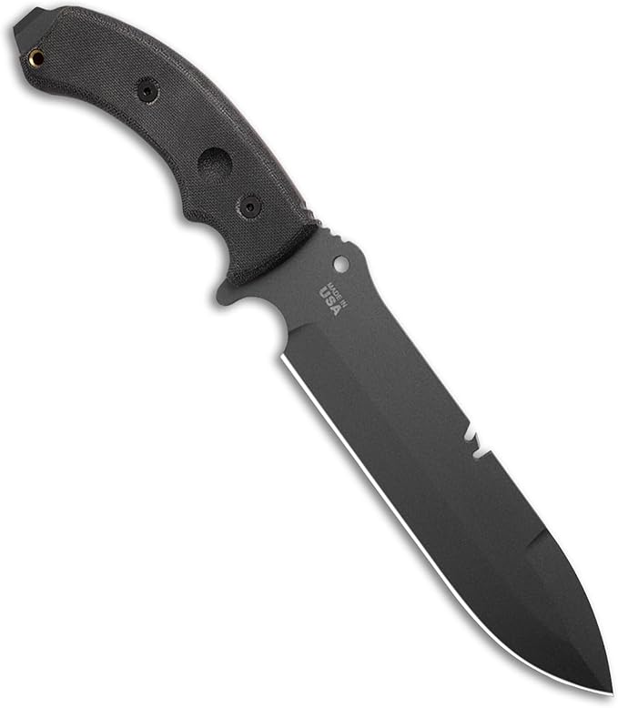 Tops Knives TPTAHO04TNS: Tahoma Field Knife Black