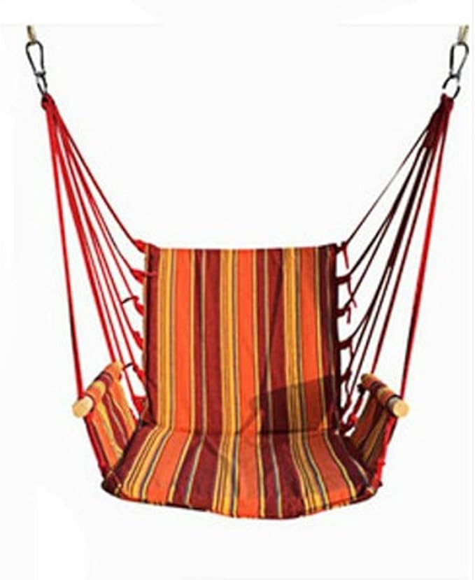 Portable Hammock Portable Outdoor Camping Hammock Breathable Hammock Swing hammut Chair for Backpacking Beach (Color : White Transparent Brown)