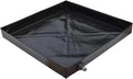 Camping Shower Mat 41x41'' Collapsible Shower Base with Wrapped Edges Rapid Drainage Waterproof Pan with Heavy Duty Bottom for Outdoor Camping.