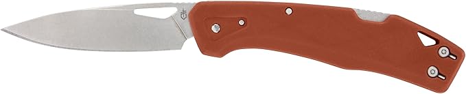 Gerber Gear LST - EDC Pocket Knife - Survival Tactical Tool for Travel Camping &amp Outdoor Adventure - Lightweight &amp Compact Folding Knife - Stainless Steel Blade - Orange