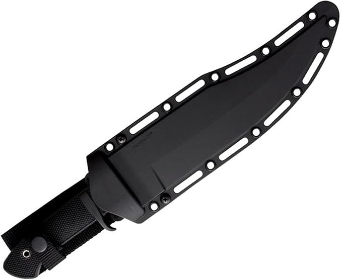 COLD STEEL Marauder 9 Japanese AUS8A Clip Point Blade 5.125 Kray-Ex Handle Tactical Outdoor Hunting Fixed Blade Knife w/Secure-Ex Sheath