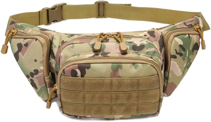 Outdoor Sports Hiking Versipack Running Waistpack Tactical Camouflage Molle Waist Bag Fanny Pack